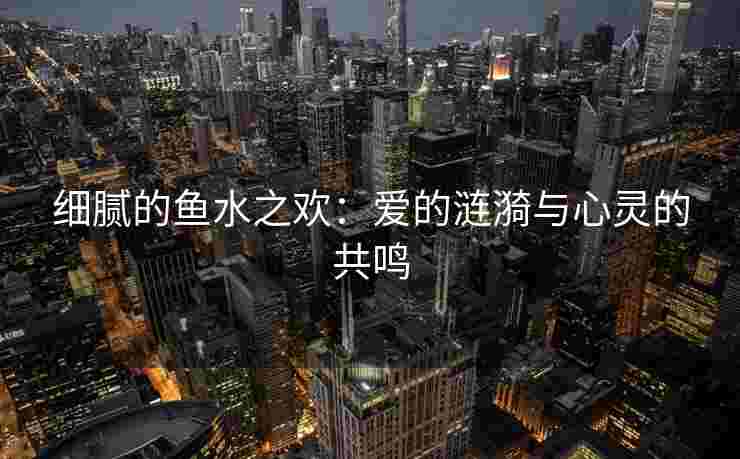 细腻的鱼水之欢：爱的涟漪与心灵的共鸣